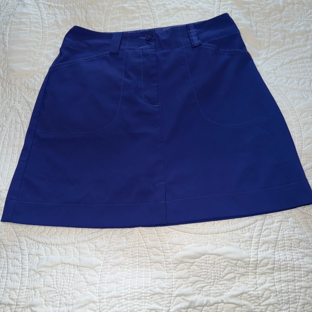 Nike Golf Skirt Womens 4 P Dri Fit Tour Performance Royal blue